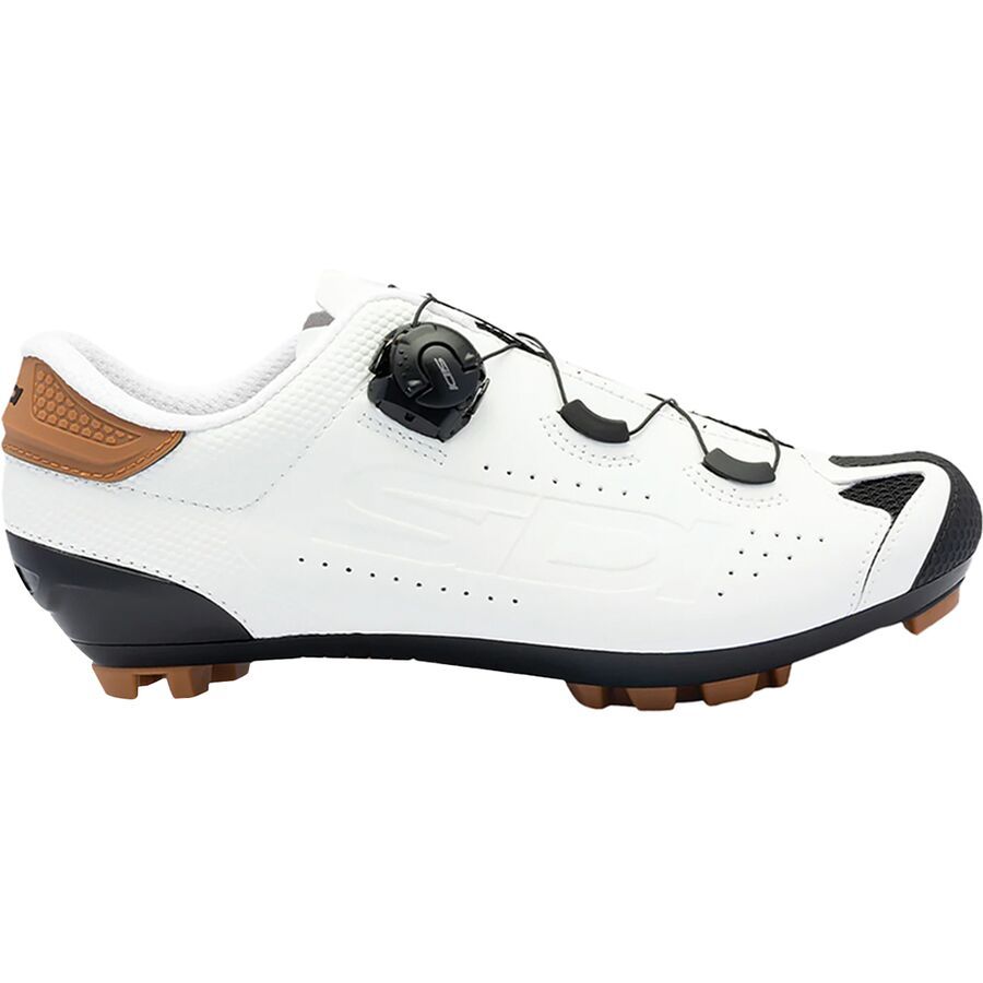 Sidi Dust Gravel Shoe - Men's White/Black