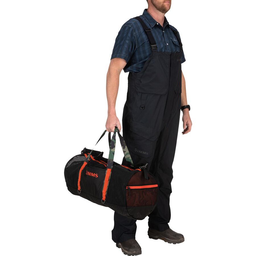 Simms Challenger Mesh 60L Duffel Bag Black