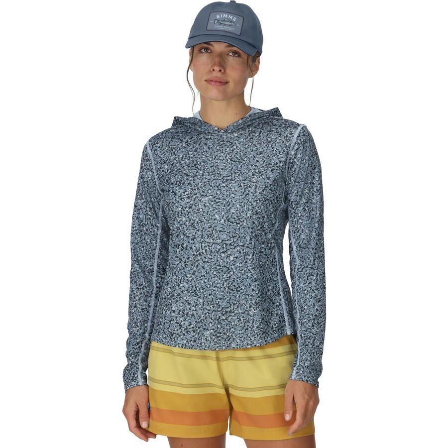 Simms Challenger Solar Hoodie - Women's Pebble Selvedge