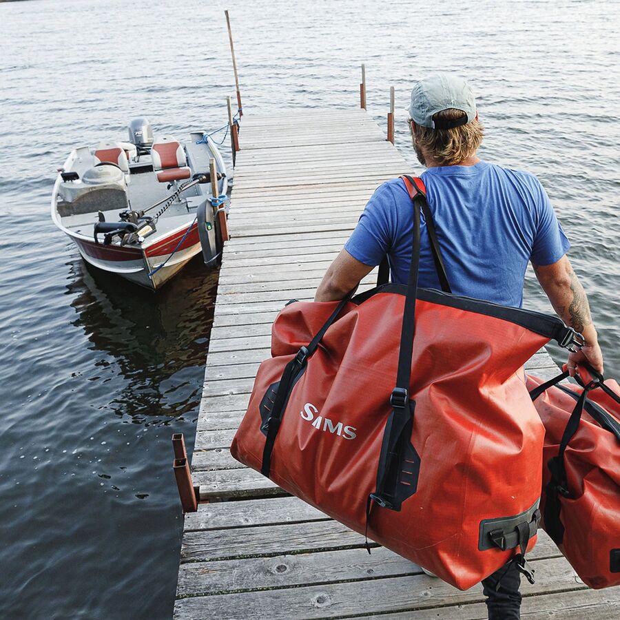 Simms Dry Creek 60-200L Duffel Simms Orange