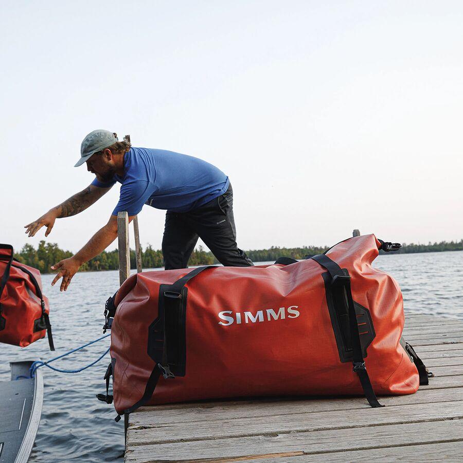 Simms Dry Creek 60-200L Duffel Simms Orange
