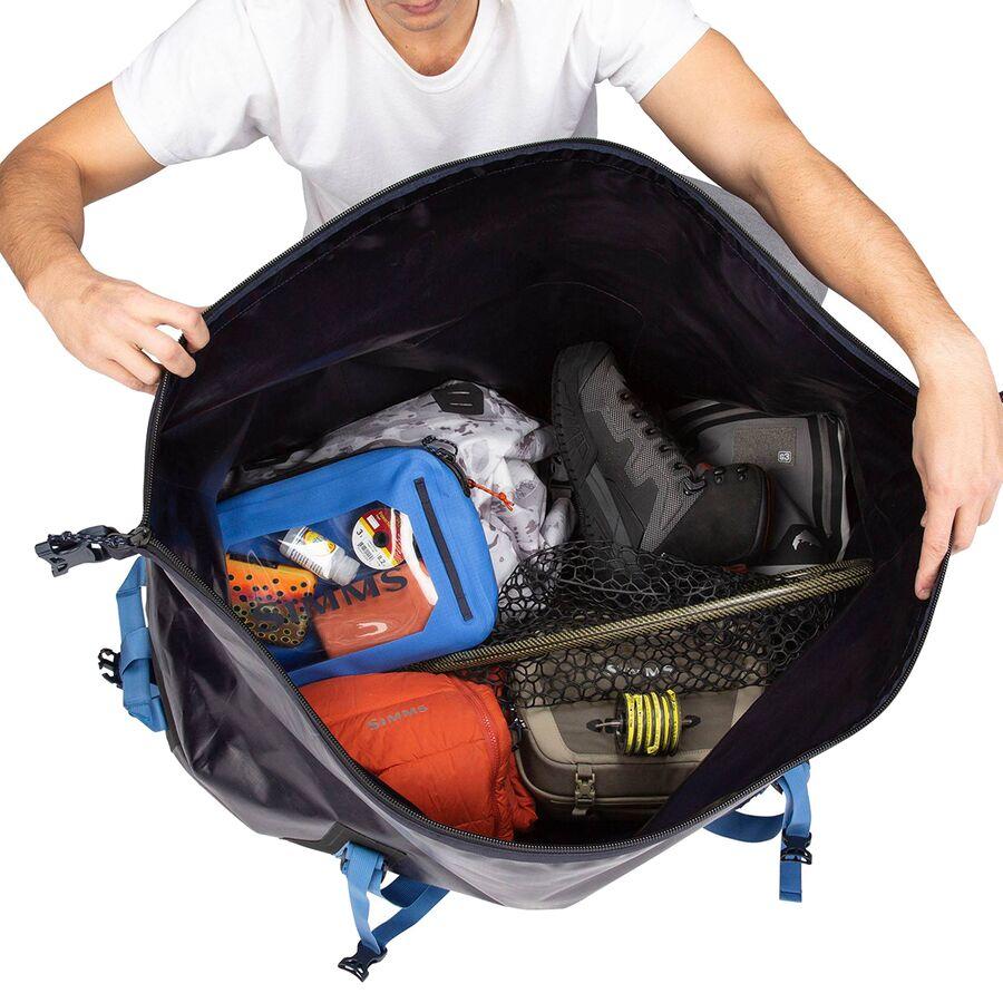 Simms Dry Creek 60-200L Duffel Simms Orange