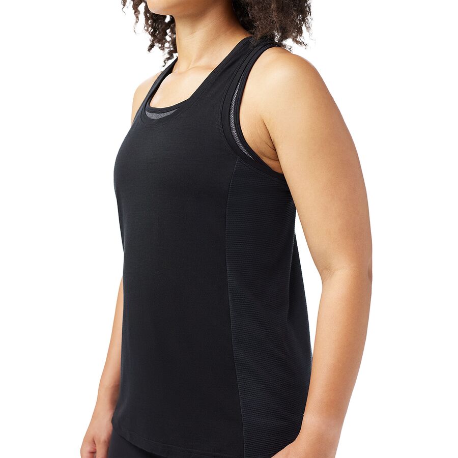 Smartwool Active Mesh Racerback Tank Top - Women's Black