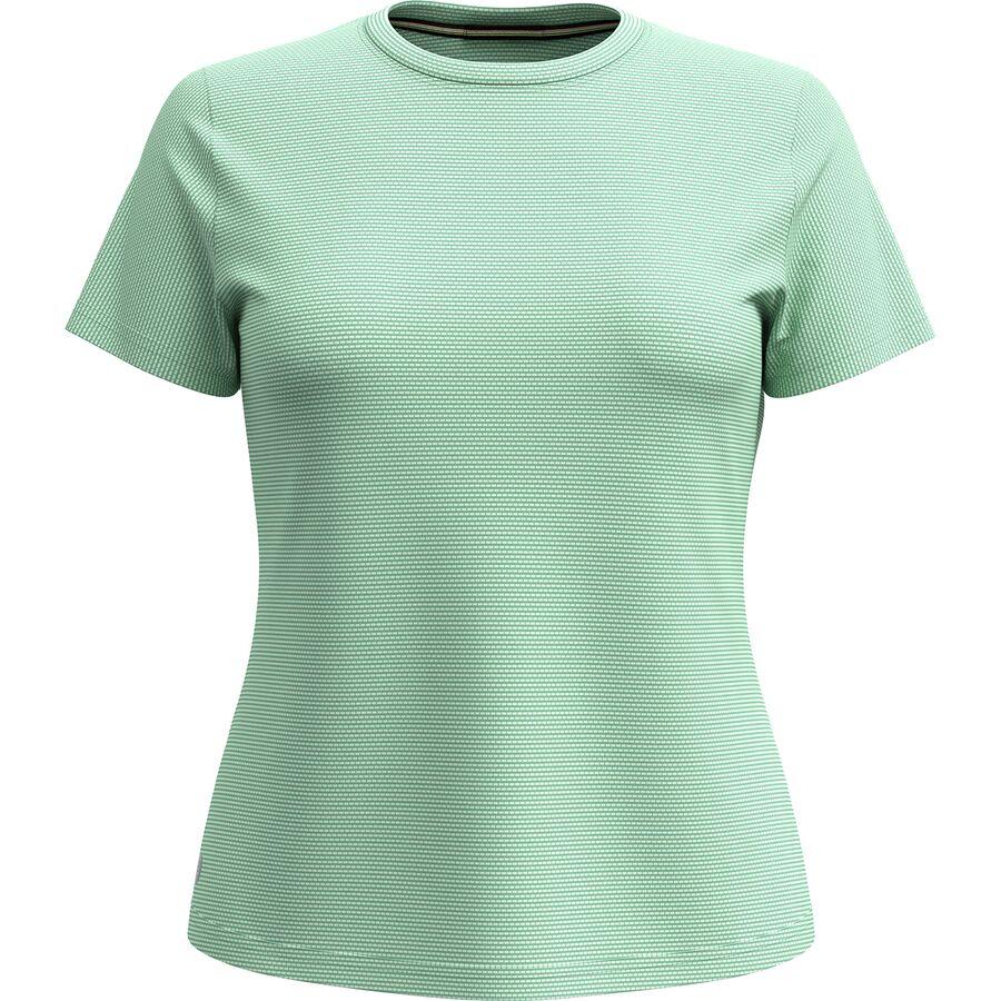Smartwool Active Mesh Shirt - Women's Matcha Zen Heather