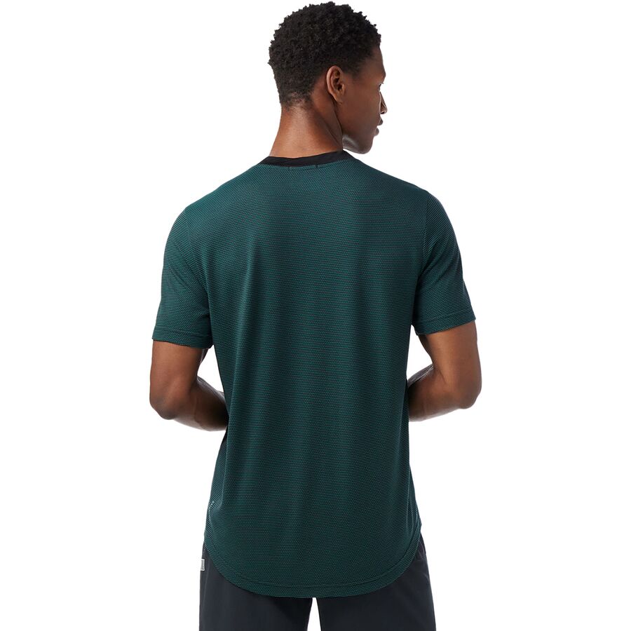 Smartwool Active Mesh Short-Sleeve T-Shirt - Men's Evergreen/Black