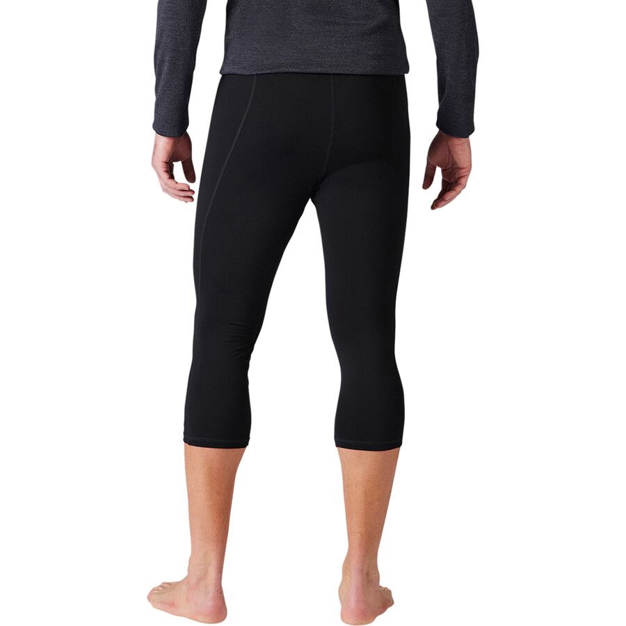 Smartwool Classic All-Season Merino Base Layer 3/4 Bottom - Men's Black