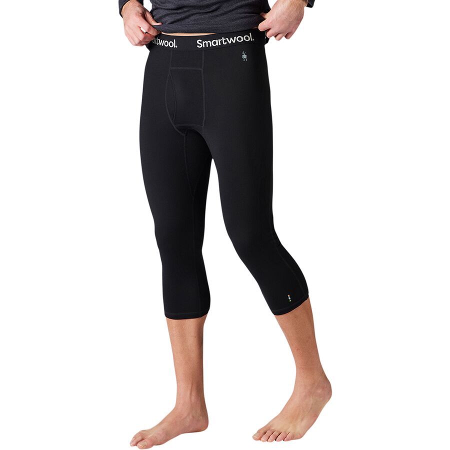 Smartwool Classic All-Season Merino Base Layer 3/4 Bottom - Men's Black