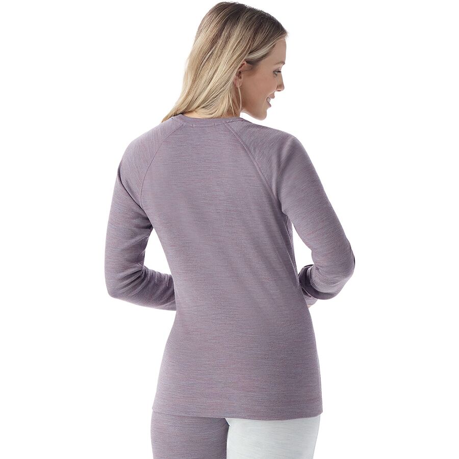 Smartwool Classic Thermal Merino Crew Baselayer - Women's Chalk Violet Heather
