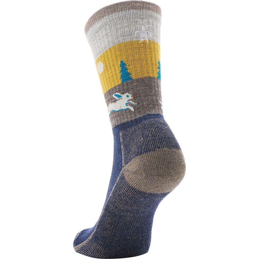 Smartwool Everyday Hare Chase Crew Sock Deep Navy