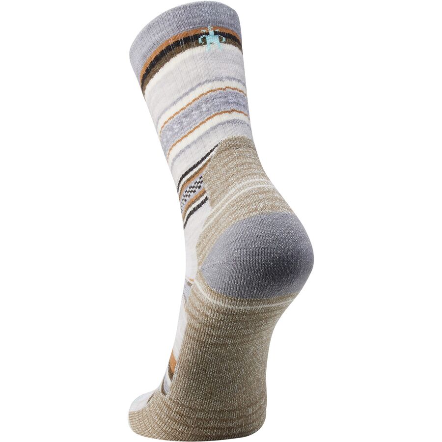 Smartwool Hike Light Cushion Panorama Crew Sock Ash