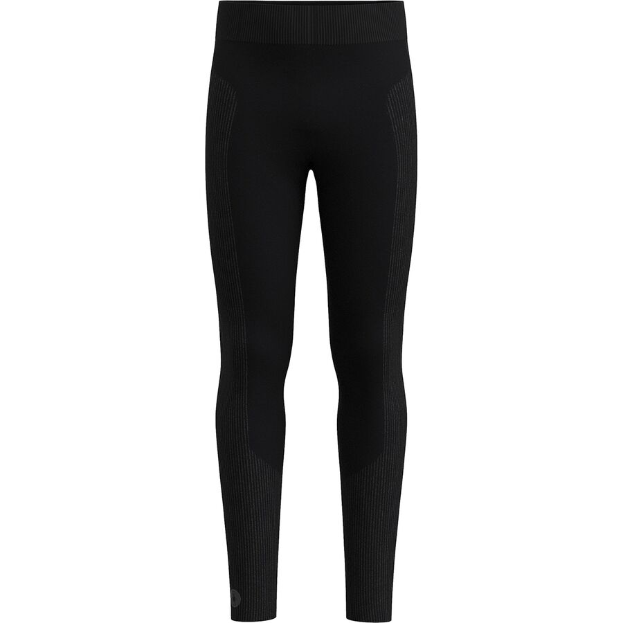 Smartwool Intraknit Active Base Layer Bottom - Men's Black/Charcoal