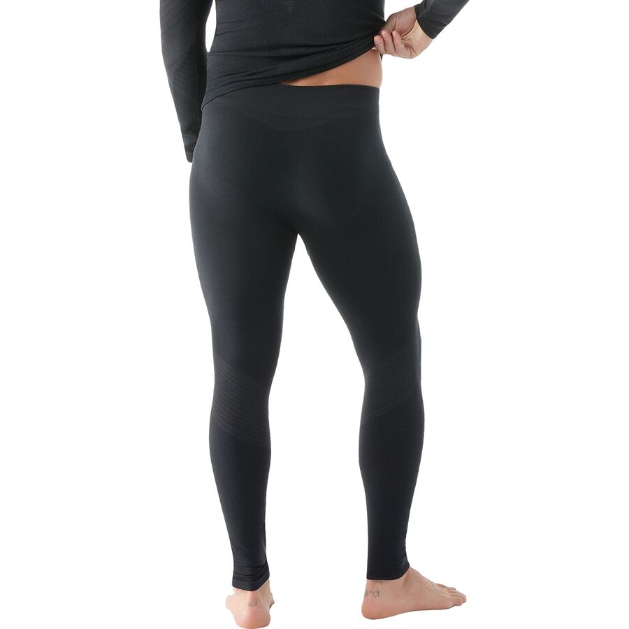 Smartwool Intraknit Active Base Layer Bottom - Men's Black/Charcoal