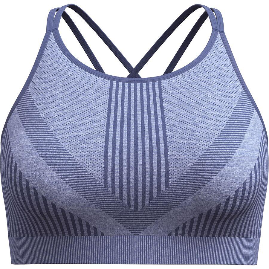 Smartwool Intraknit Racerback Bra - Women's Black Heather