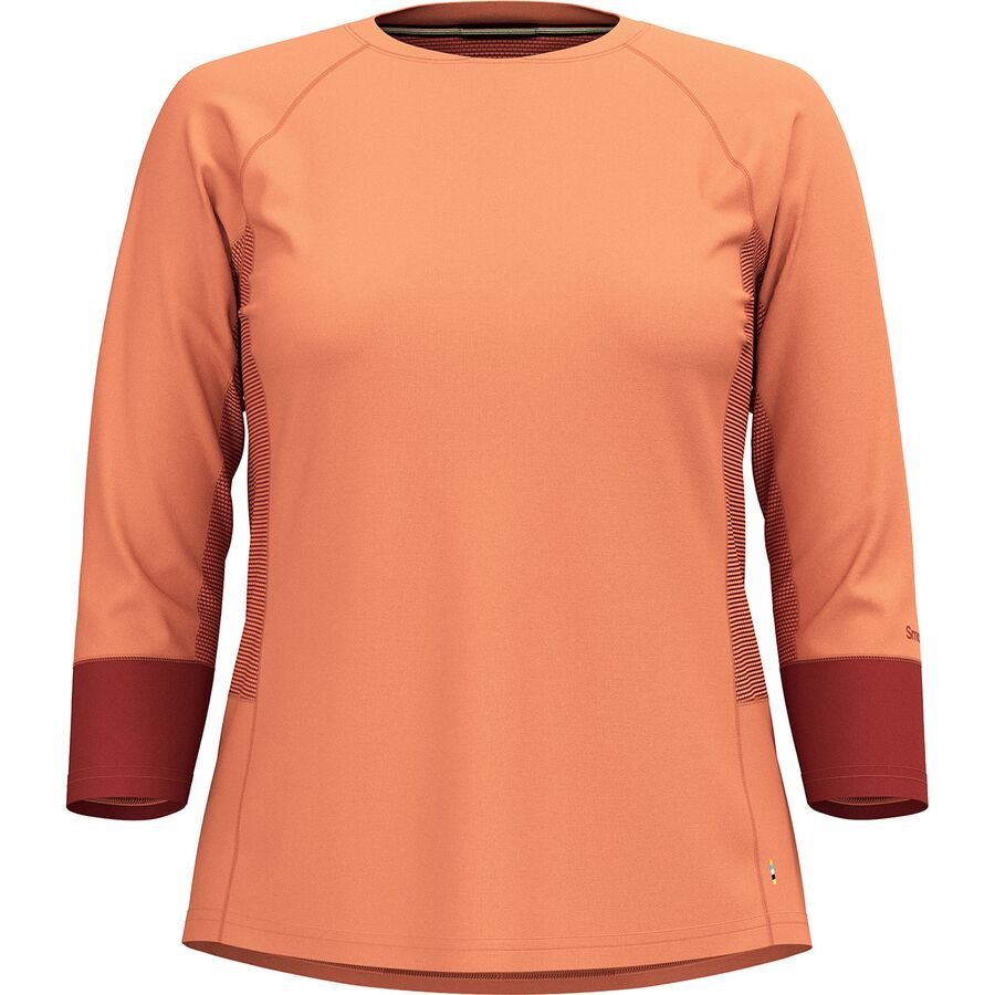 Smartwool Mountain Bike 3/4-Sleeve Jersey - Women's Terracotta
