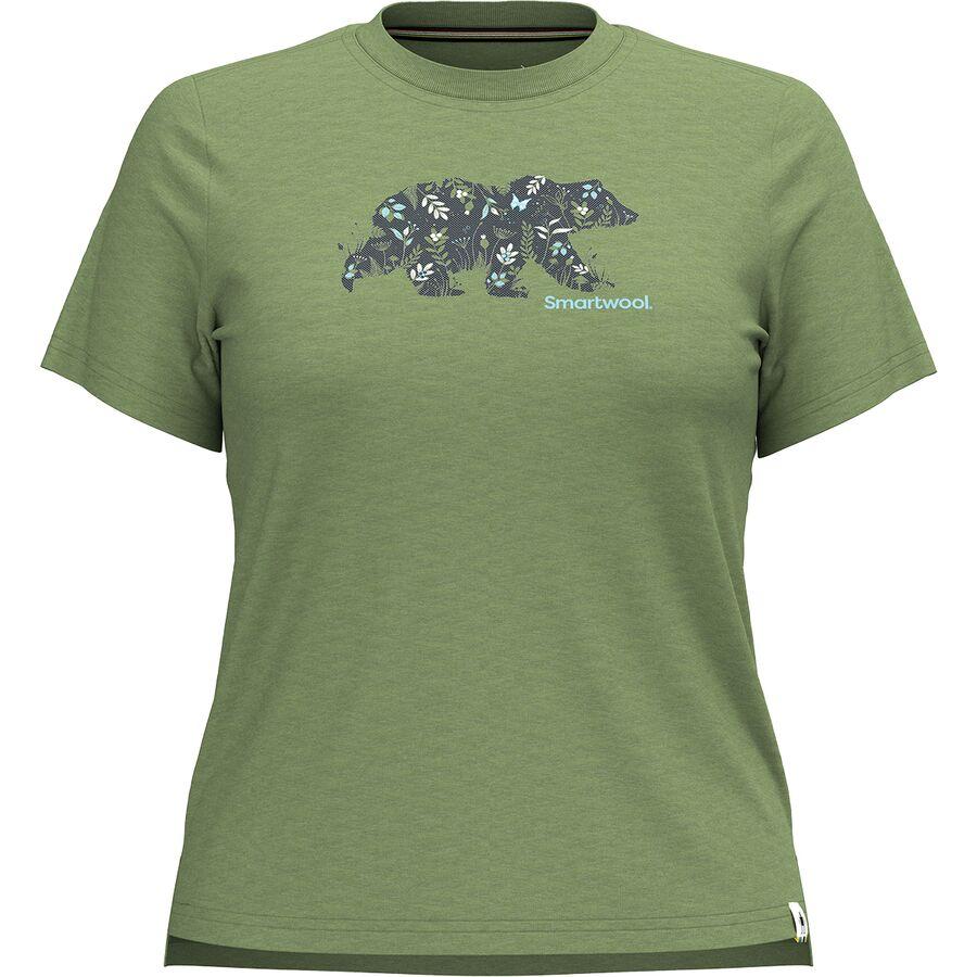 Smartwool Osa Vega Graphic T-Shirt - Women's Fern Green