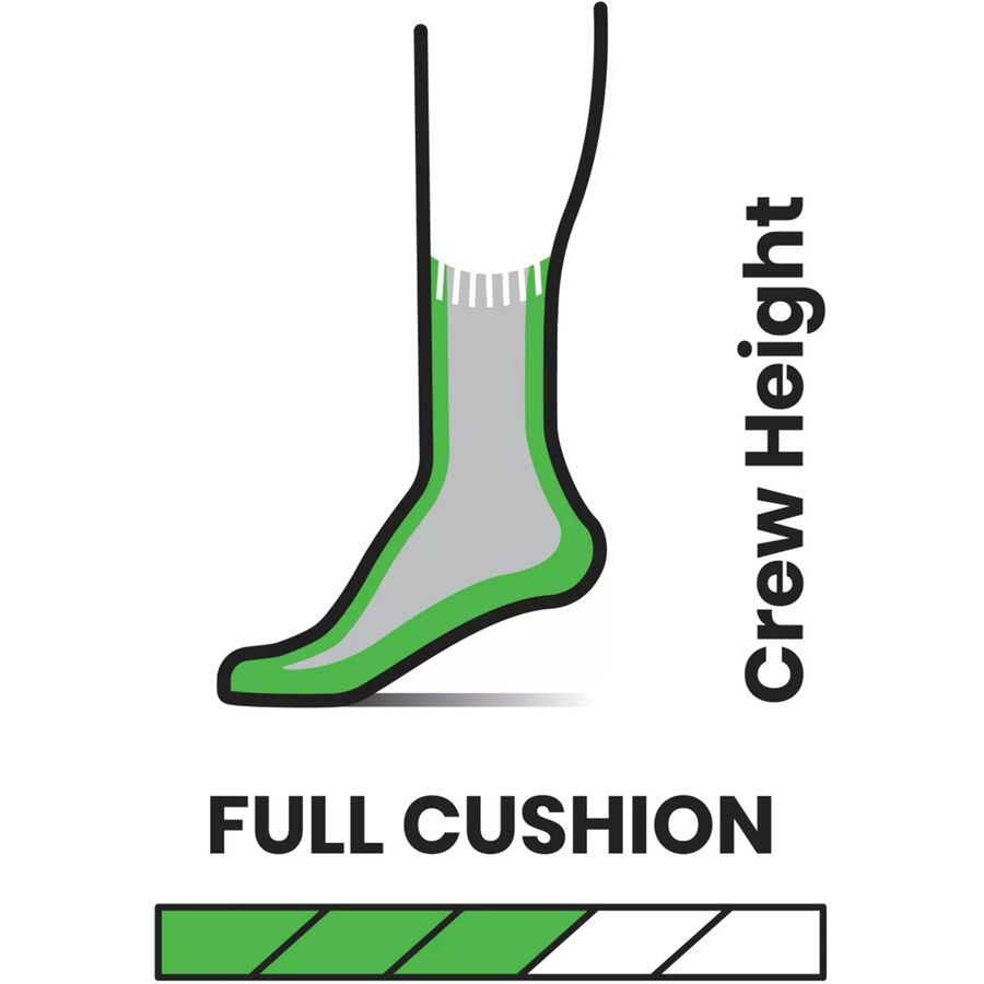 Smartwool Performance Hike Full Cushion Crew Sock Black
