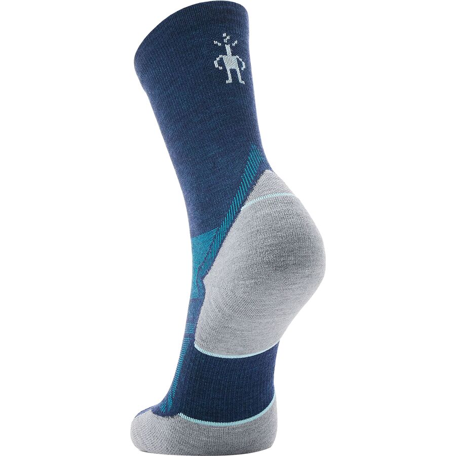 Smartwool Run Targeted Cushion Mid Crew Sock Deep Navy