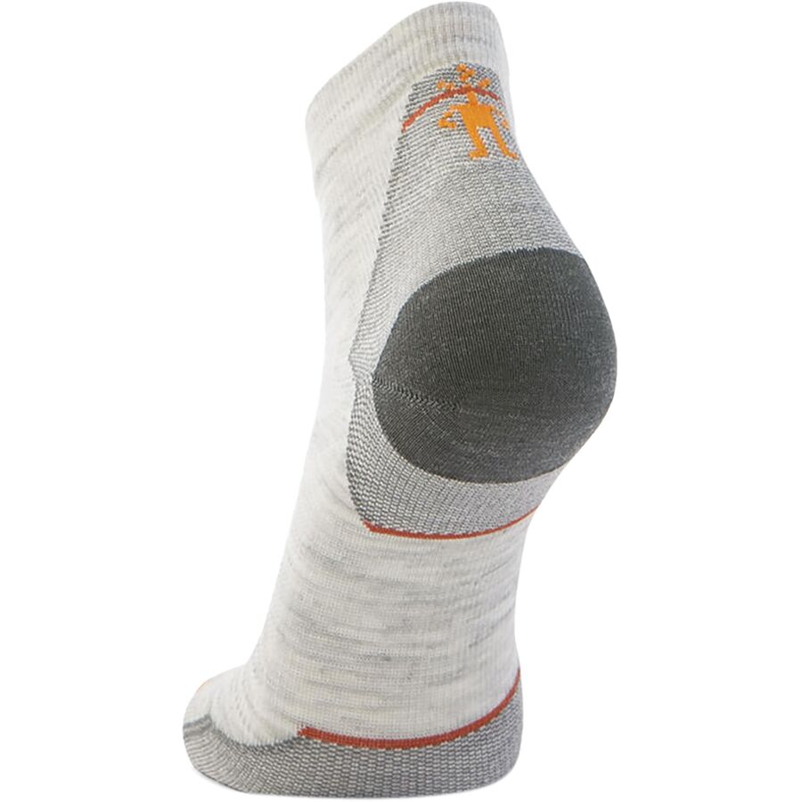 Smartwool Run Zero Cushion Ankle Sock Ash