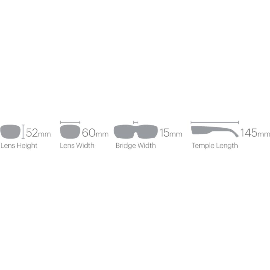 Smith Layback Polarized Sunglasses Gold/ChromaPop Polarized Gray Green