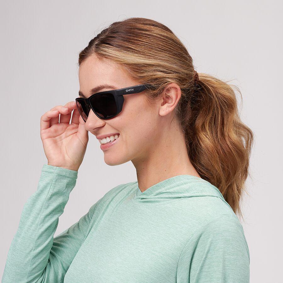 Smith Longfin ChromaPop Polarized Sunglasses Matte Black-Chromapop Polarized Black
