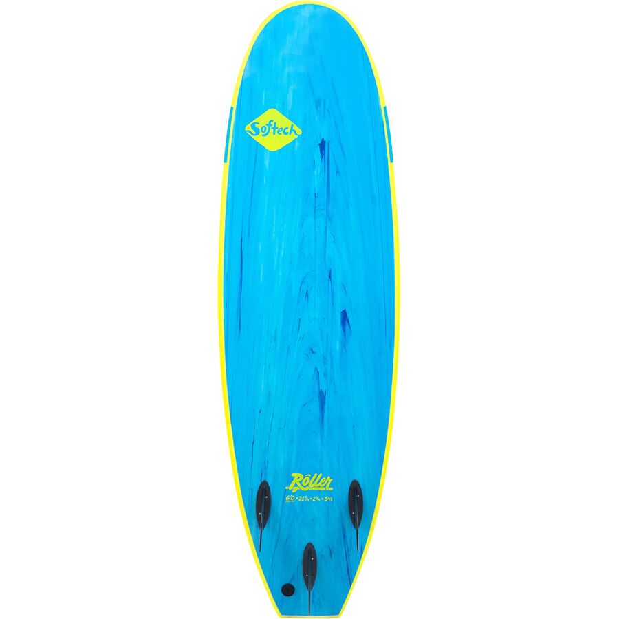 Softech Roller Shortboard Surfboard Ice Yellow