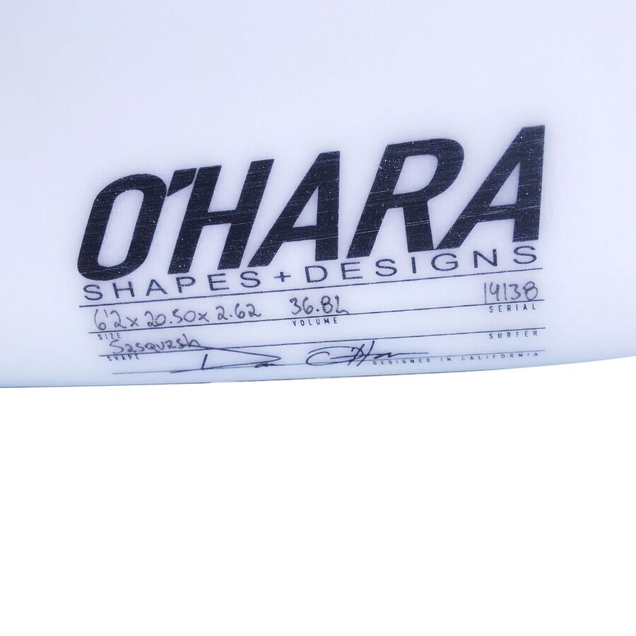 Solid Surfboards Sasquash Shortboard Surfboard Clear