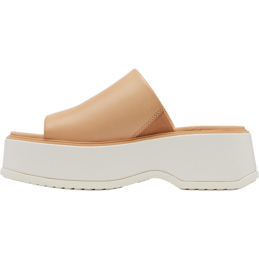 SOREL Dayspring Slide Sandal - Women's Honest Beige/Chalk