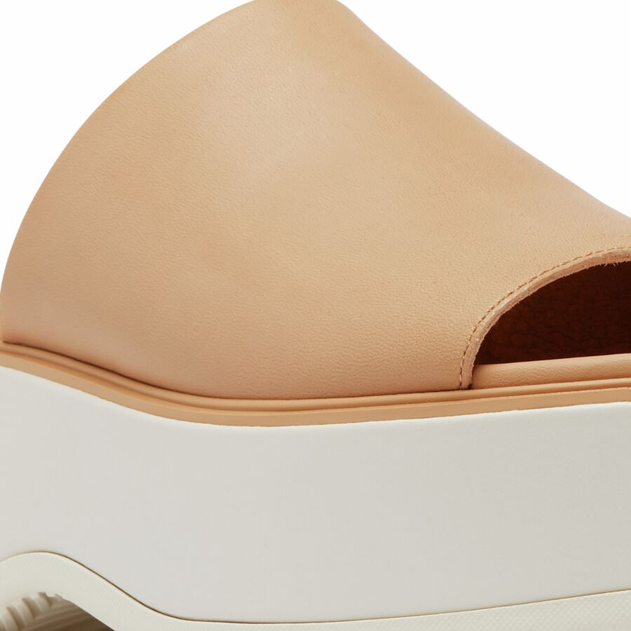SOREL Dayspring Slide Sandal - Women's Honest Beige/Chalk