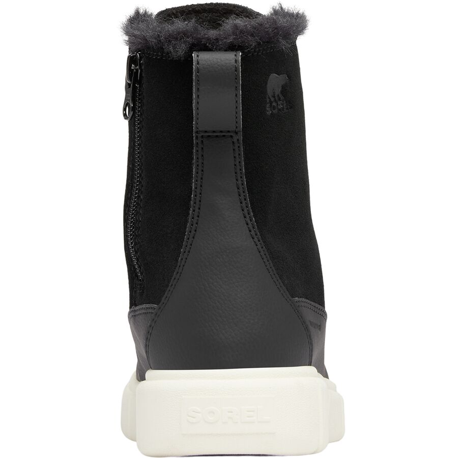 SOREL Explorer III Lace WP Boot - Kids' Black/Sea Salt