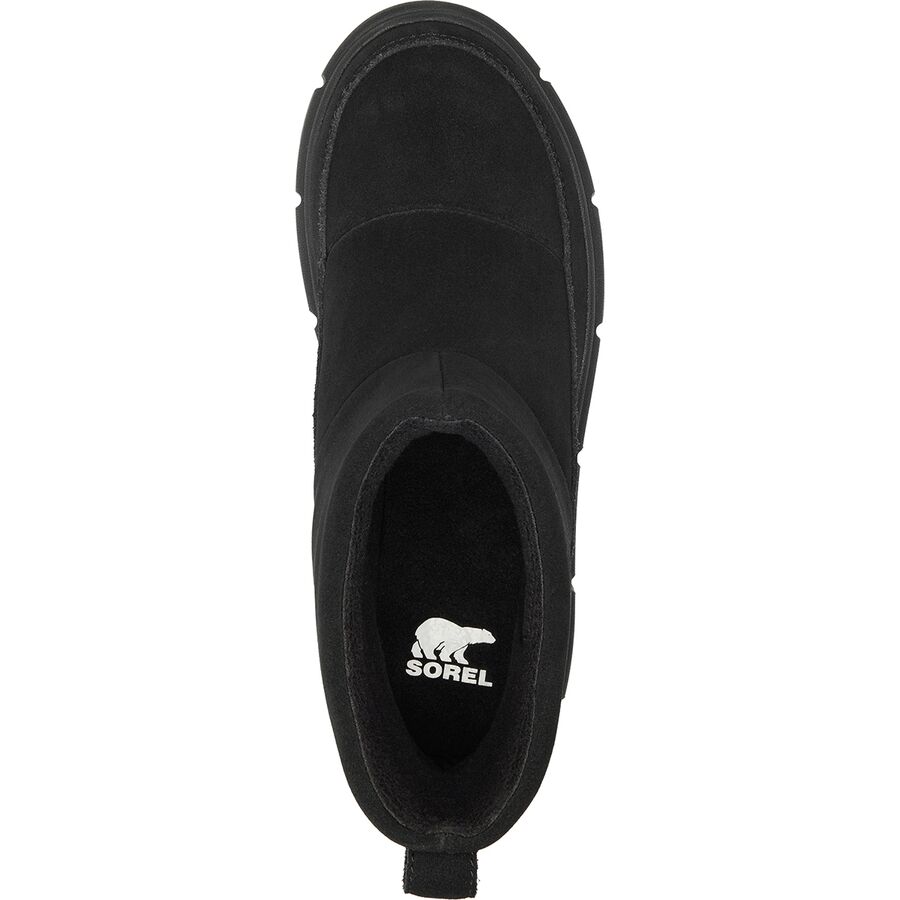 SOREL Explorer III Slip-On WP Boot - Women's Black/Sea Salt