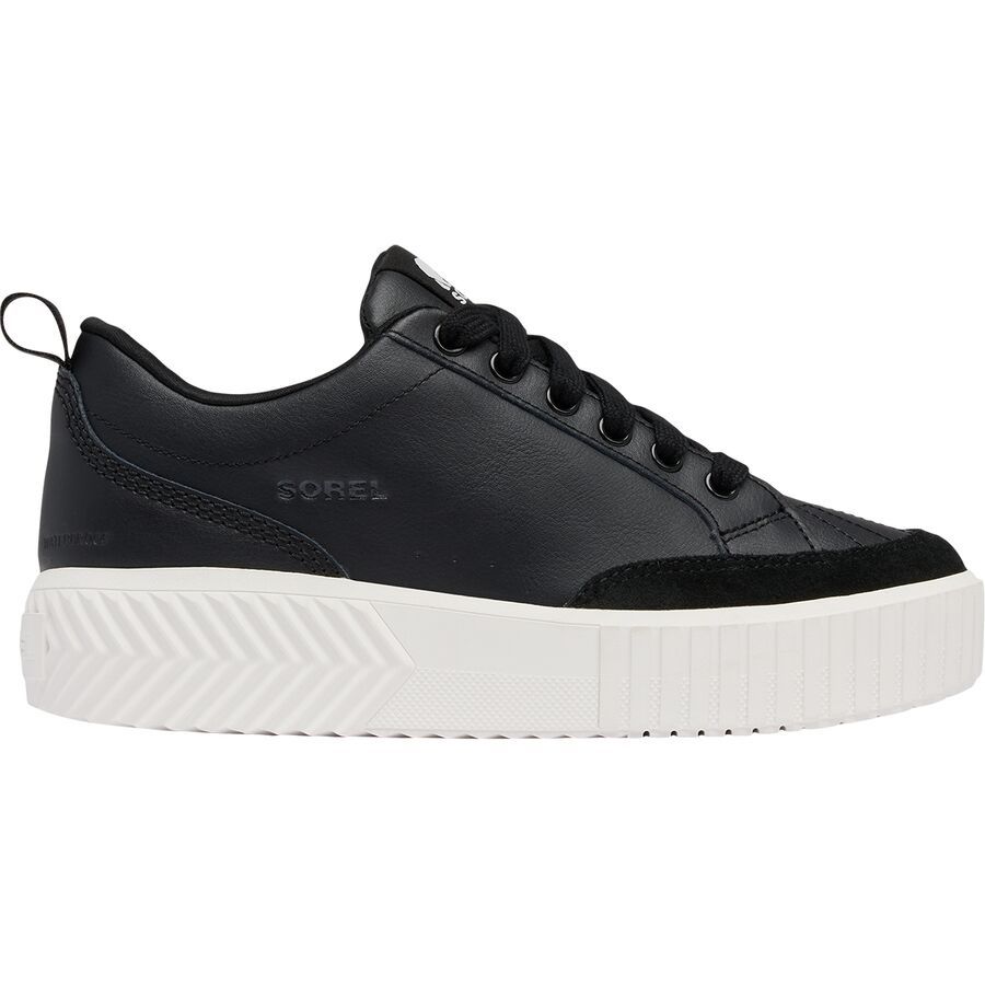 SOREL Ona Ave Low Sneaker - Women's Black/Sea Salt