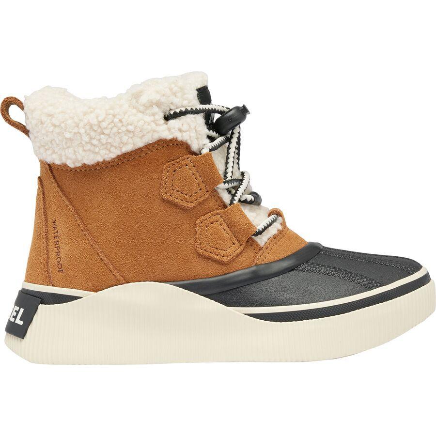 SOREL Out N About IV Chillz WP Boot - Kids' Taffy/Black