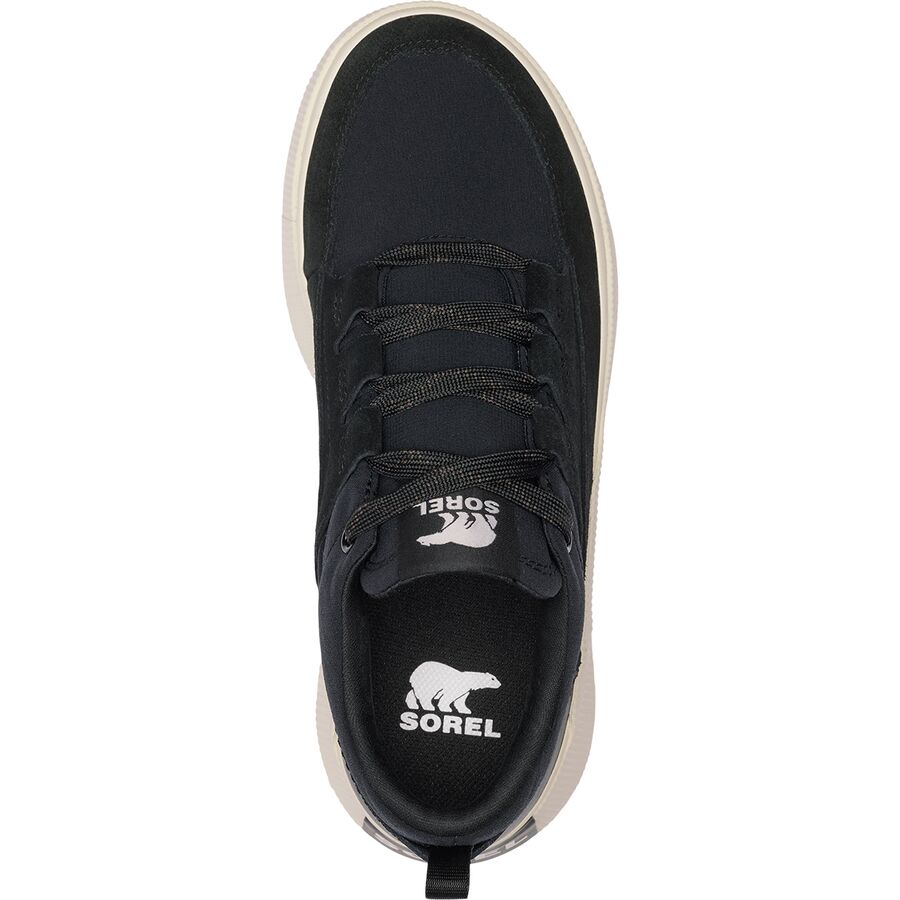 SOREL Out N About IV Low WP Sneaker - Women's Black/Gum 2