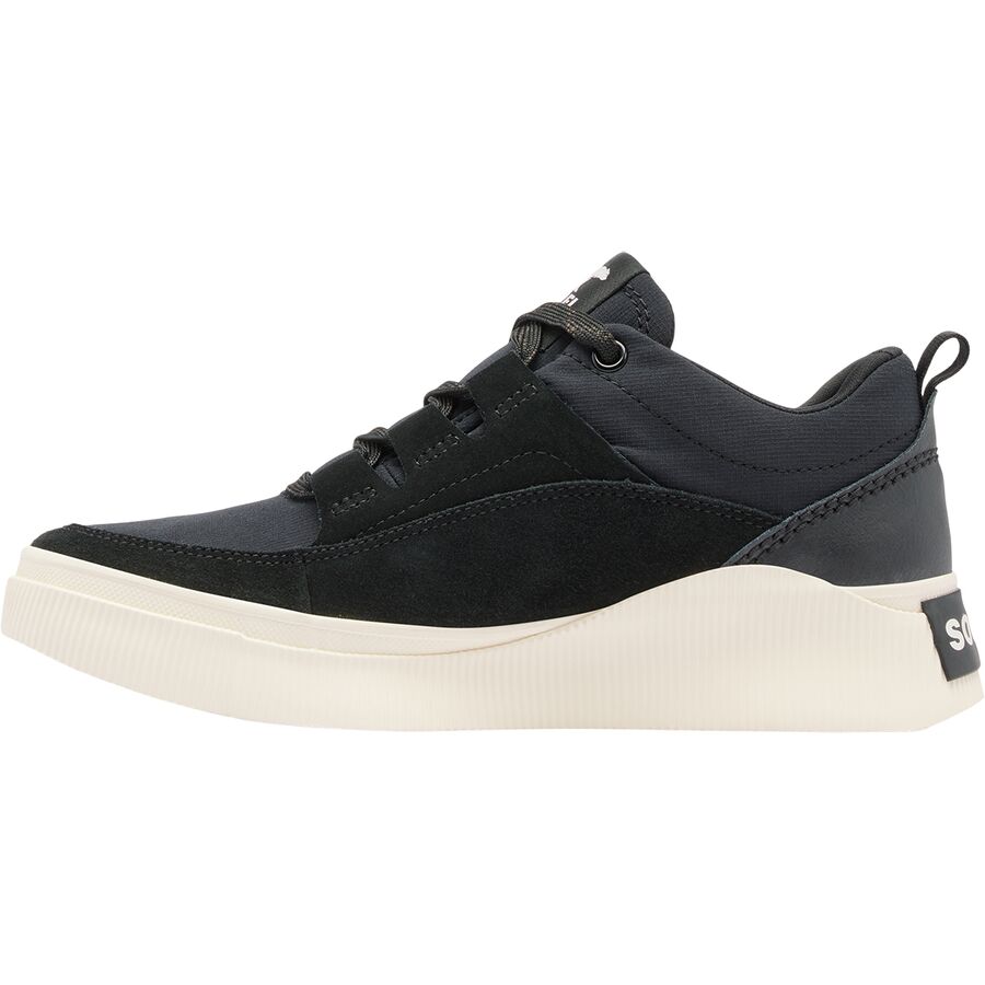 SOREL Out N About IV Low WP Sneaker - Women's Black/Gum 2