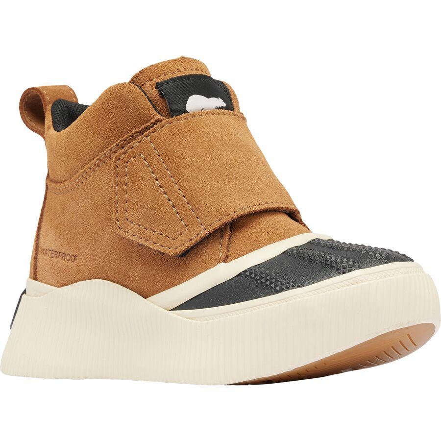 SOREL Out N About IV Strap WP Boot - Little Kids' Taffy/Black