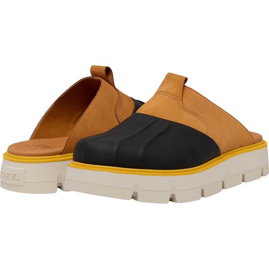 SOREL Rein CB Clog - Women's Canyon Gold/Black