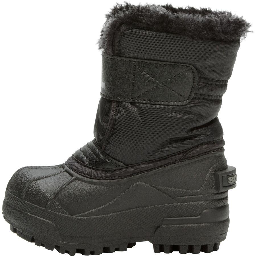 SOREL Snow Commander Boot - Toddlers' Black/Charcoal