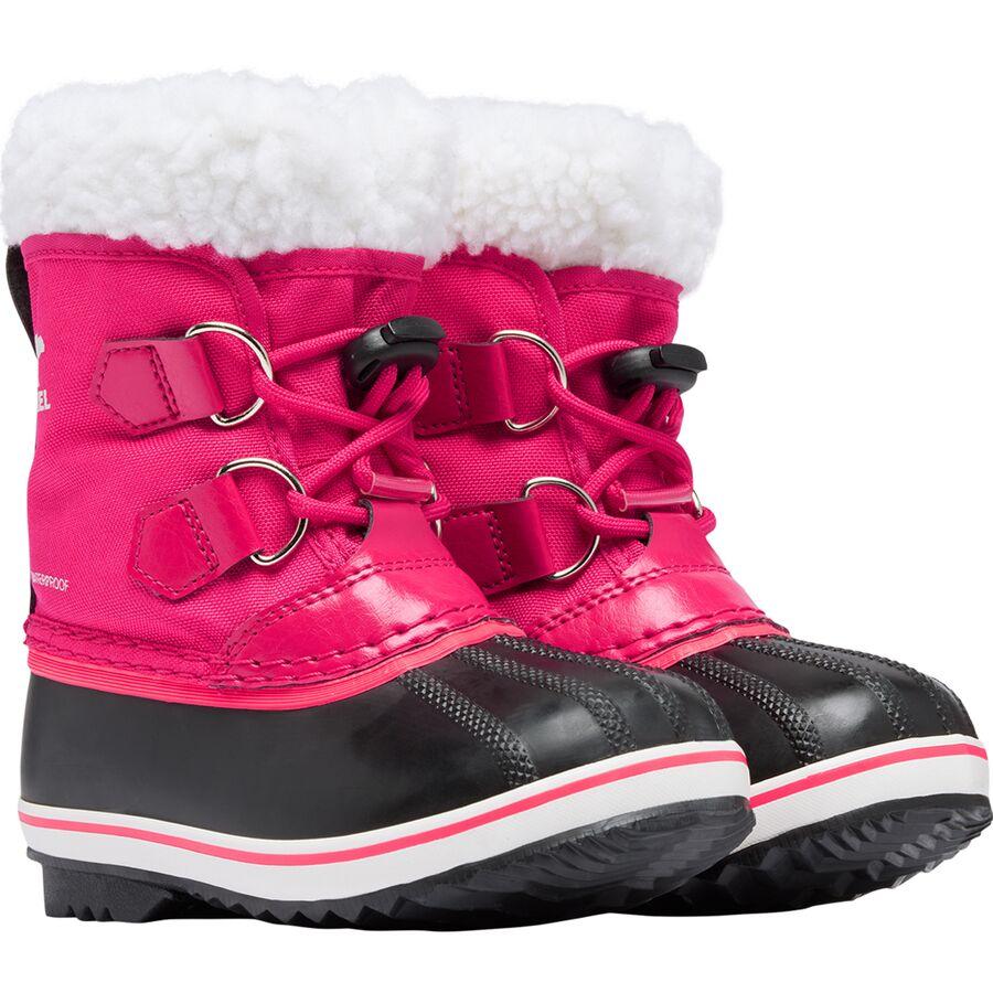 SOREL Yoot Pac Nylon WP Boot - Little Kids' Bright Rose