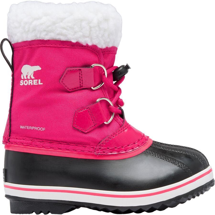 SOREL Yoot Pac Nylon WP Boot - Little Kids' Bright Rose SOREL Yoot Pac Nylon WP Boot - Little Kids' Bright Rose