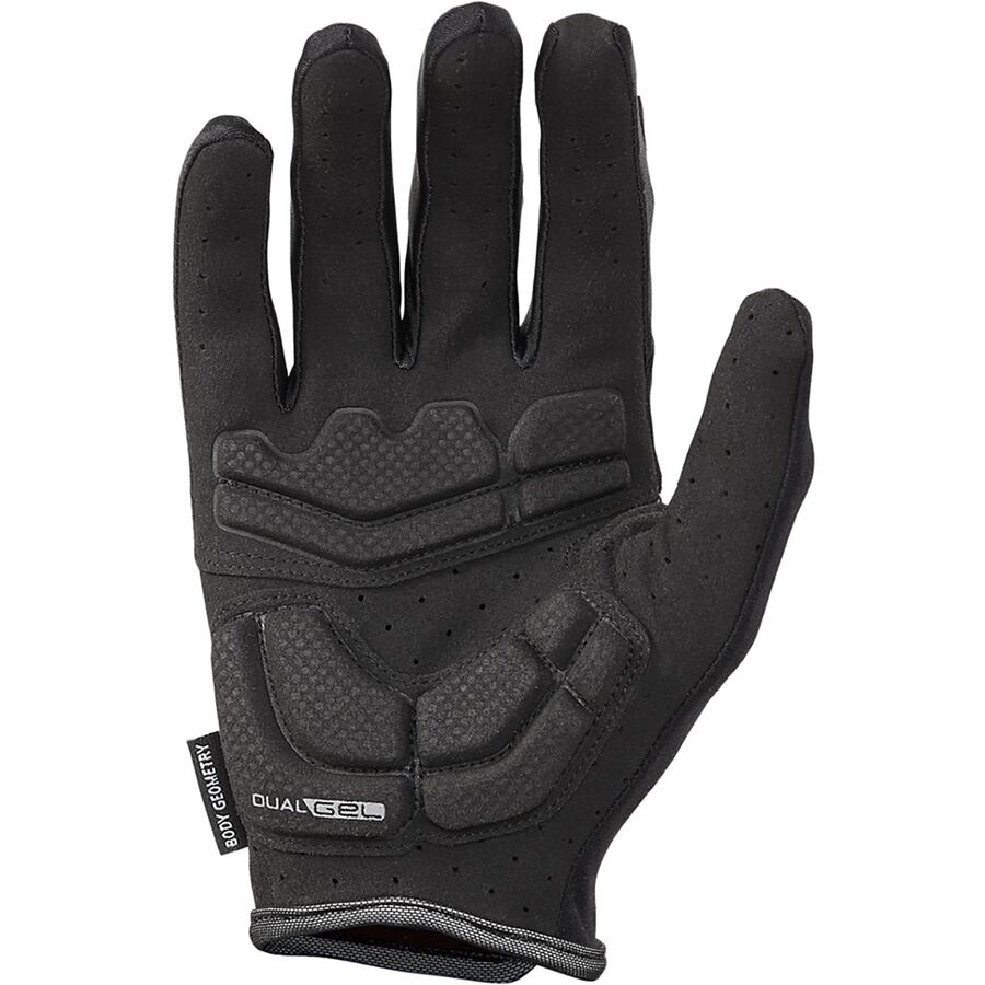 Specialized Body Geometry Dual-Gel Long Finger Glove - Men's Black