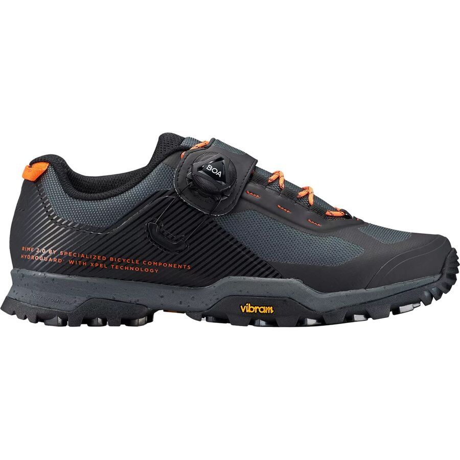 Specialized Rime WP Mountain Bike Shoe Black/Cast Battleship/Blaze