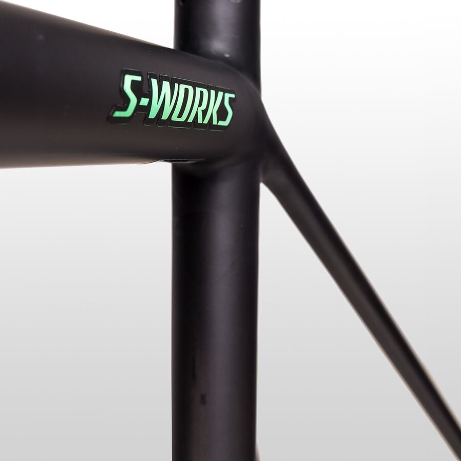 Specialized S-Works Aethos Road Frameset Gloss Sea Foam/Dry Brushed Violet + Gold Ghost Pearl/Smoke