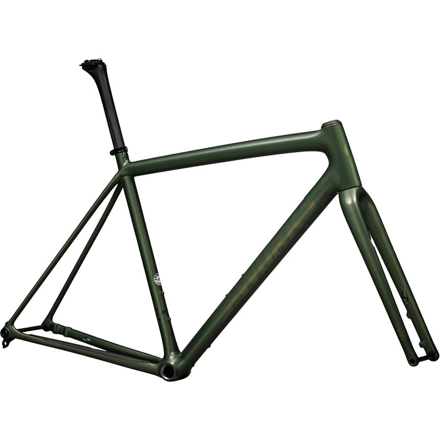 Specialized S-Works Crux Frameset Gloss Cypress Metallic/Viavi Gold To Silver Pearl