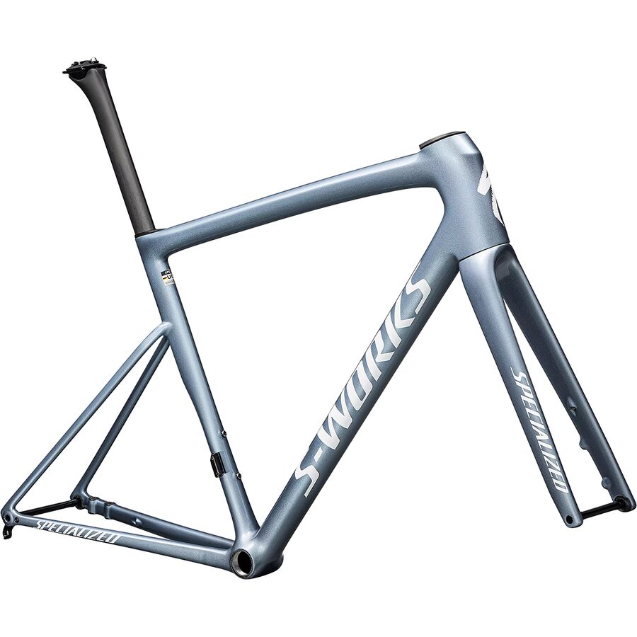 Specialized S-Works Tarmac SL8 Frameset Gloss Glacial Metallic/Red To Gold Pearl/White