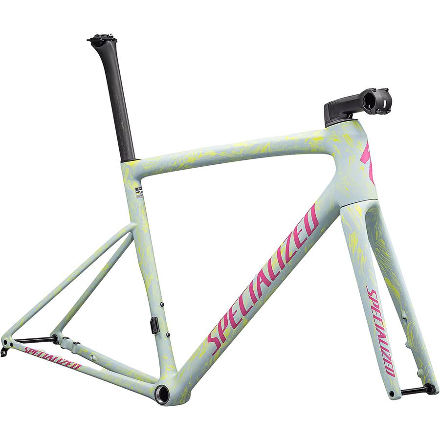 Specialized Tarmac SL8 Frameset Satin Ion Metallic/Sea Foam Strata/Rebel Pink