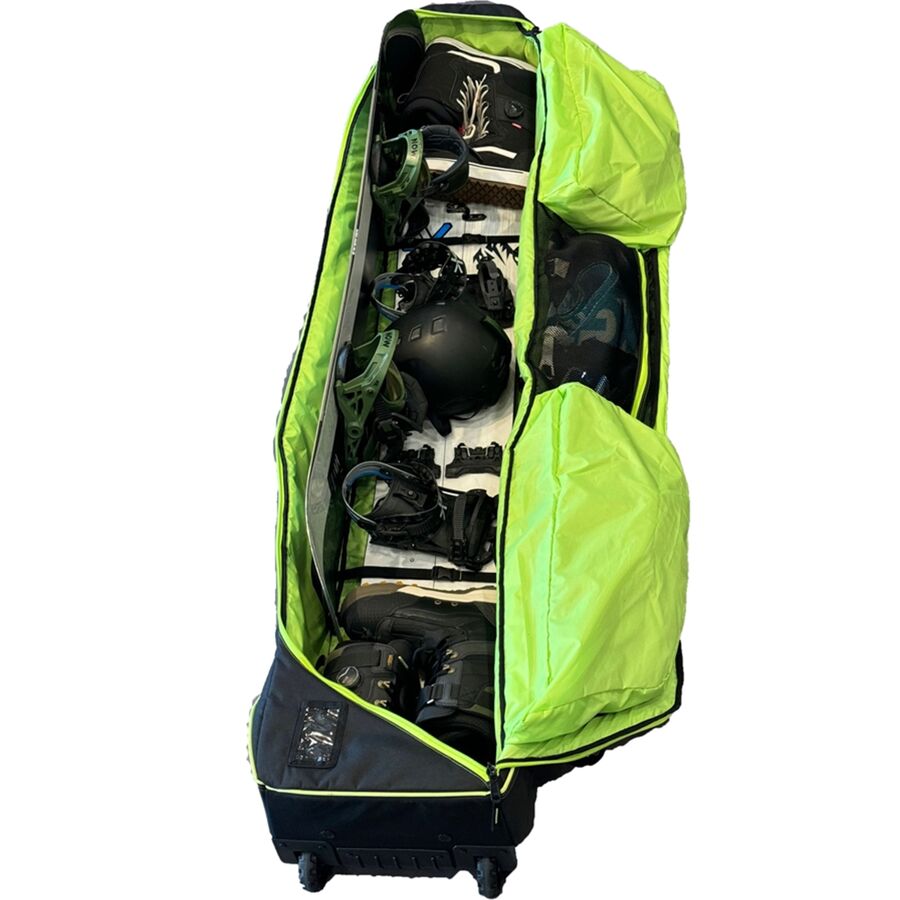 Sportube Prospector Wheeled Board Bag Black/Green