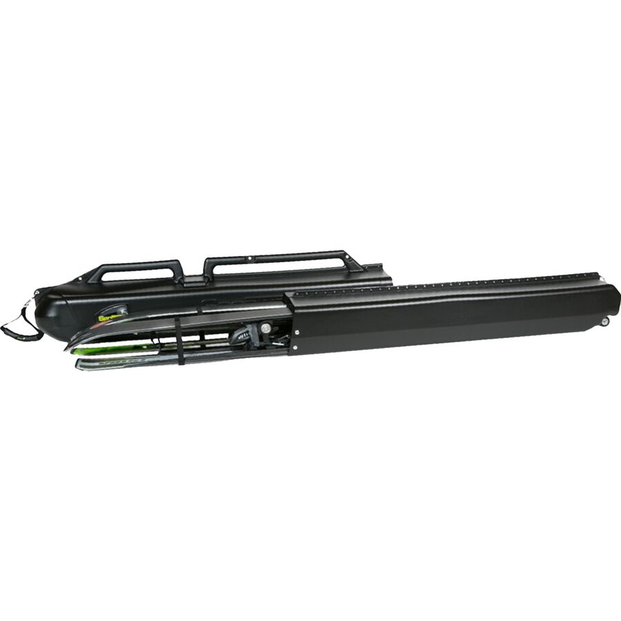 Sportube Series 2 - Double Ski Hard Travel Case Black