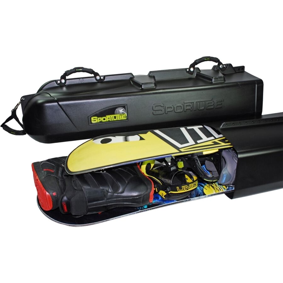Sportube Series 3 - Multi Ski/Snowboard Hard Travel Case Black
