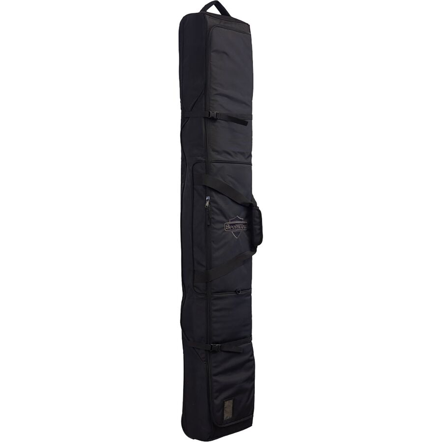 Sportube Ski Shield Wheeled Double Ski Bag Stealth Black