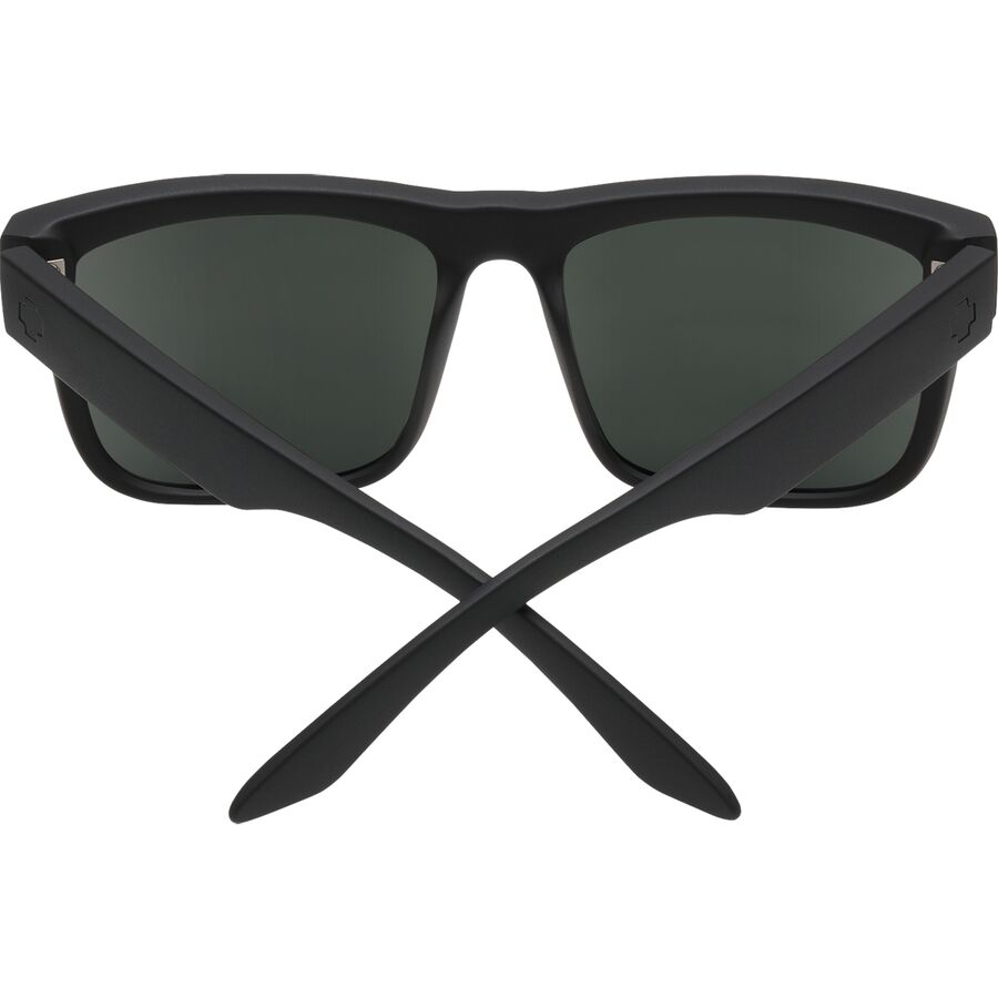 Spy Discord Sunglasses Matte Black Happy Gray Green